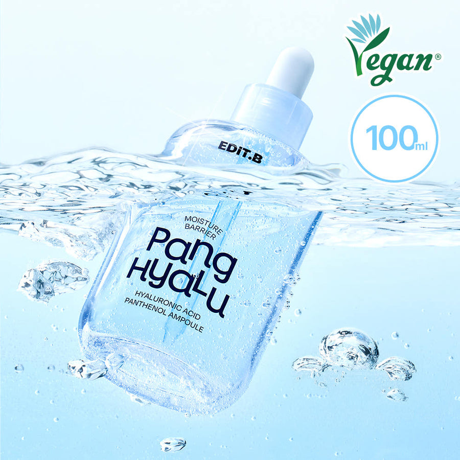 EDIT.B Moisture Barrier Pang Hyalu Hyaluronic Acid Panthenol Ampoule 100ml