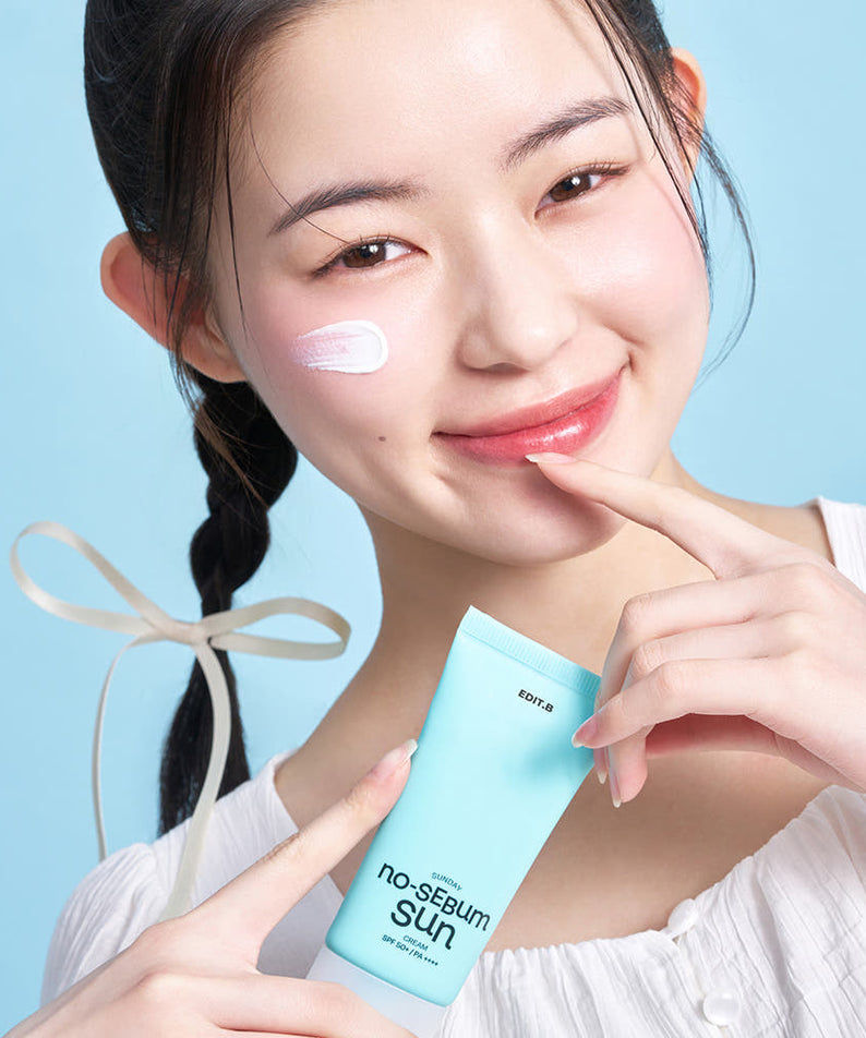 EDIT.B Sunday No-Sebum Sun Cream 50ml SPF50+ PA ++++