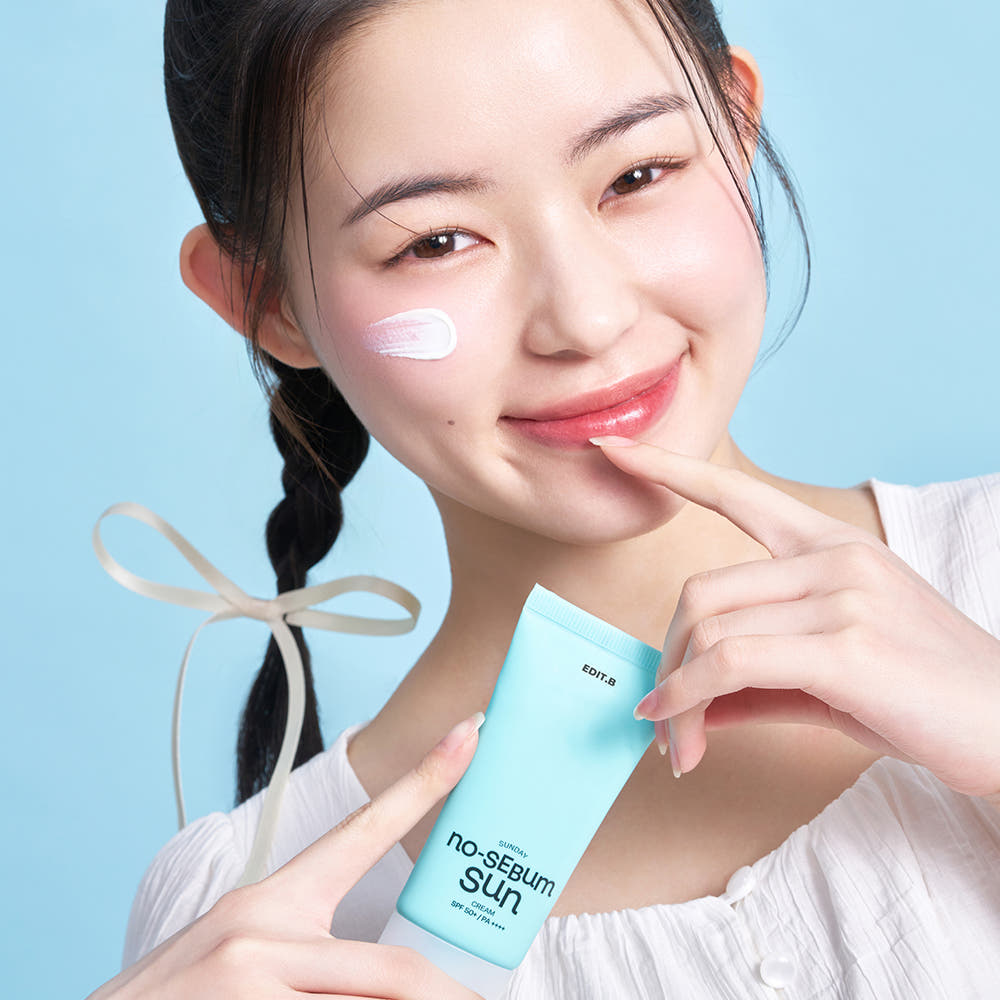 EDIT.B Sunday No-Sebum Sun Cream 50ml SPF50+ PA ++++