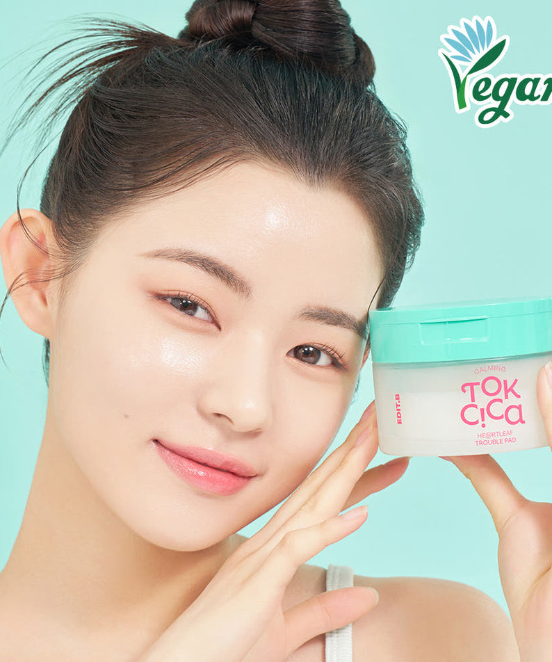 EDIT.B Calming Tok Cica Heartleaf Trouble Pad 70p 160ml
