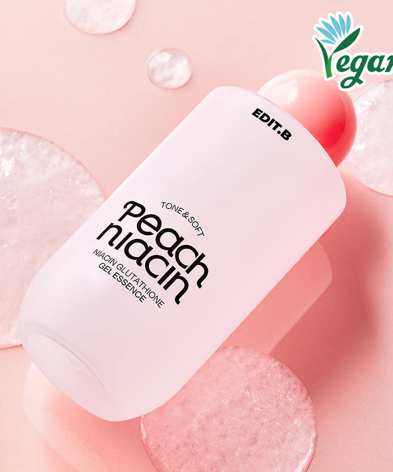 EDIT.B Tone & Soft Peach Niacin Glutathione Gel Essence 200ml