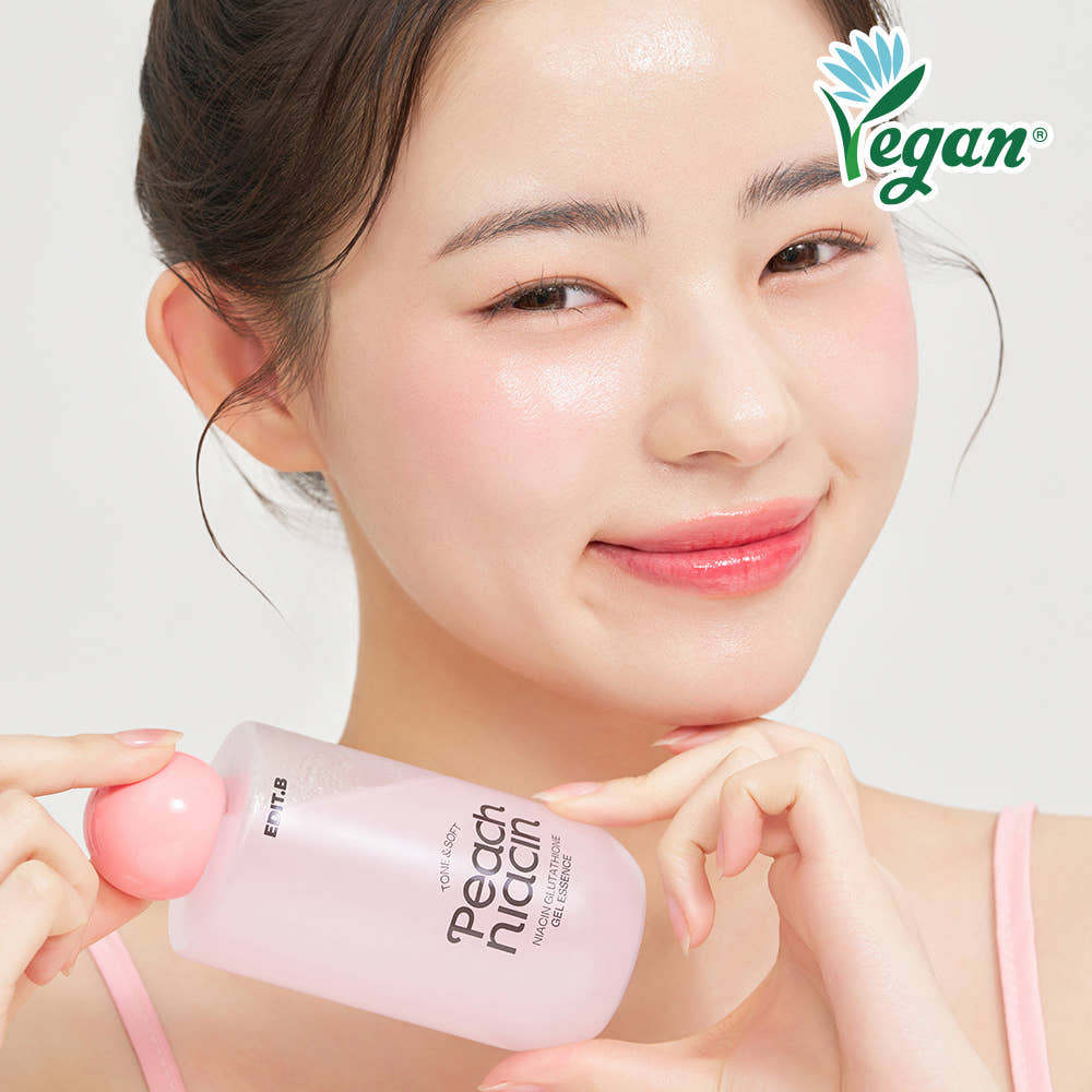 EDIT.B Tone & Soft Peach Niacin Glutathione Gel Essence 200ml