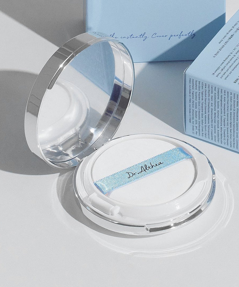 DR.ALTHEA Double Serum Night Foundation 12g en boite ouverte avec un applicateur, beauté et soin de la peau