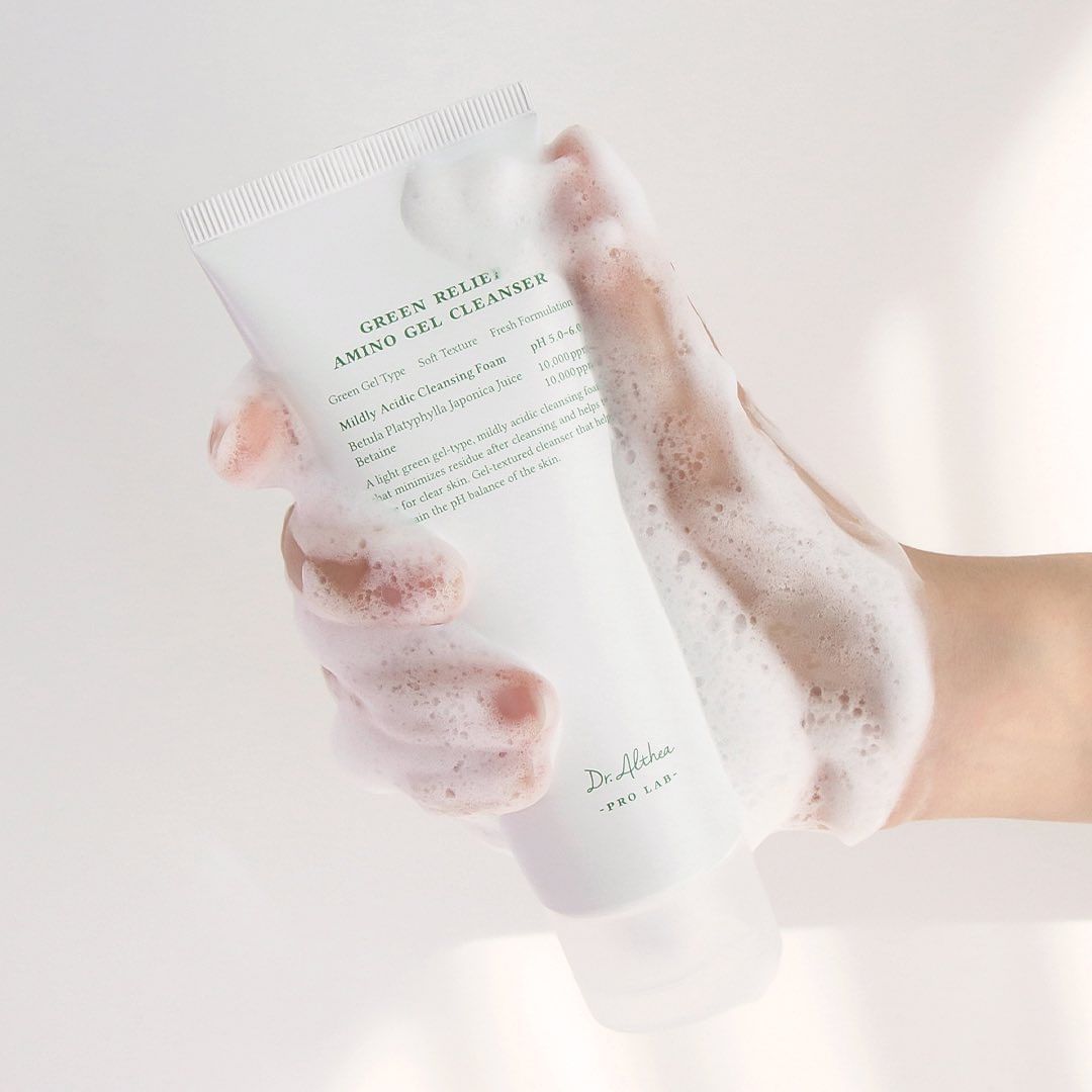 DR.ALTHEA Green Relief Amino Gel Cleanser 100ml disponible sur Ma petite Coree, ton Eshop 100% K-beauty en direct de Seoul