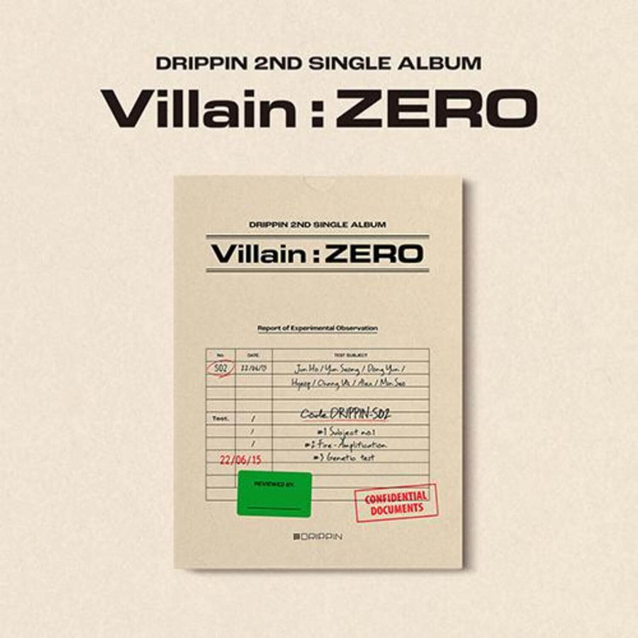 DRIPPIN - 2nd Album [Villain : ZERO] (B ver.) - Album Kpop