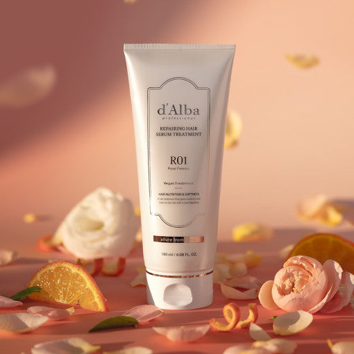 D'ALBA Professional Repairing Hair Serum Treatment 180ml en stock sur Ma Petite Corée