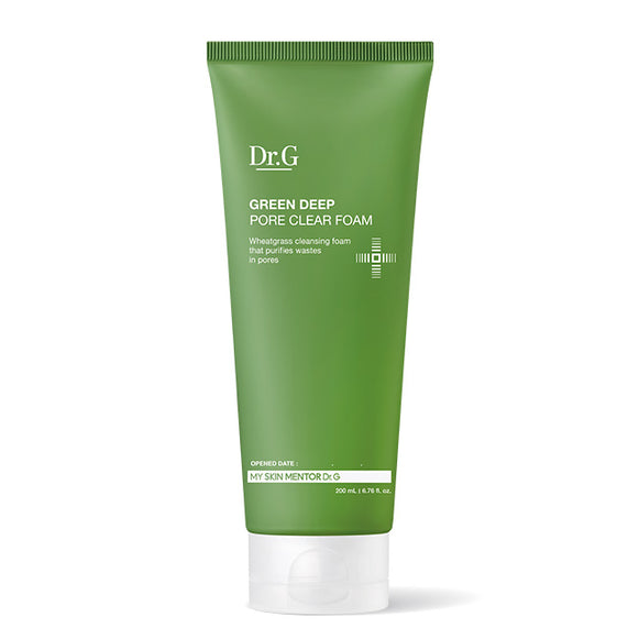 DR.G Green Deep Pore Clear Foam disponible sur Ma petite Coree, ton Eshop 100% K-beauty en direct de Seoul