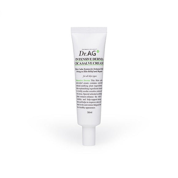Dr.AG Intensive Derma Cica Salve Cream 30ml disponible sur Ma petite Coree, ton Eshop 100% K-beauty en direct de Seoul