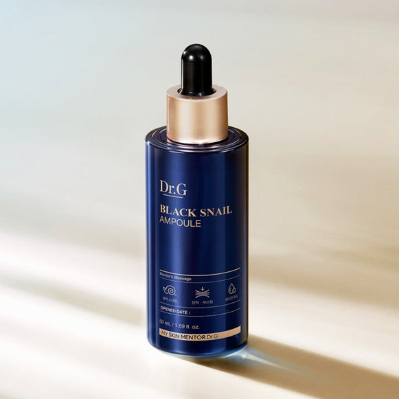 Dr.G Black Snail Ampoule 50ml disponible sur Ma petite Coree, ton Eshop 100% K-beauty en direct de Seoul
