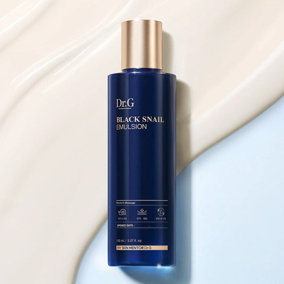 Dr.G Black Snail Emulsion 150ml disponible sur Ma petite Coree, ton Eshop 100% K-beauty en direct de Seoul
