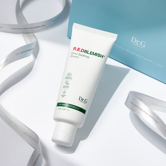 Dr.G Red Blemish Clear Soothing Cream Tube 70ml disponible sur Ma petite Coree, ton Eshop 100% K-beauty en direct de Seoul