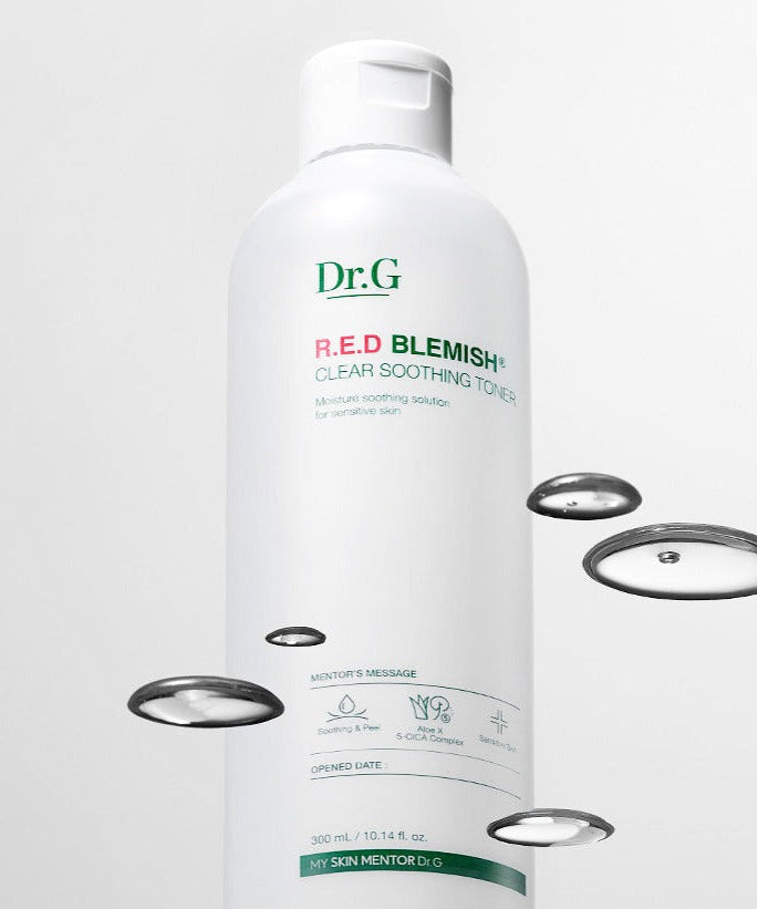Dr.G Red Blemish Clear Soothing Toner disponible sur Ma petite Coree, ton Eshop 100% K-beauty en direct de Seoul