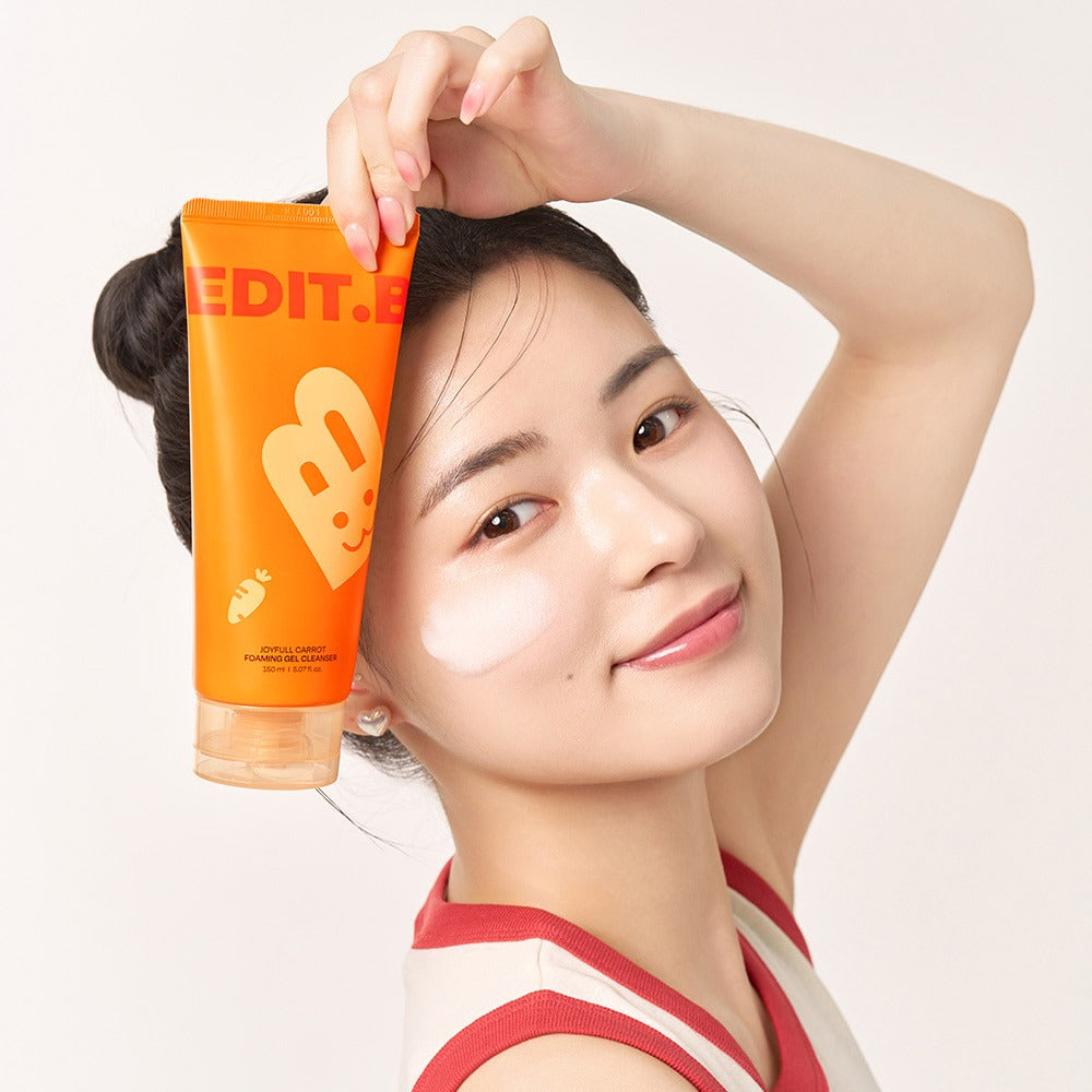 EDIT.B Joyful Carrot Foaming Gel Cleanser 150ml