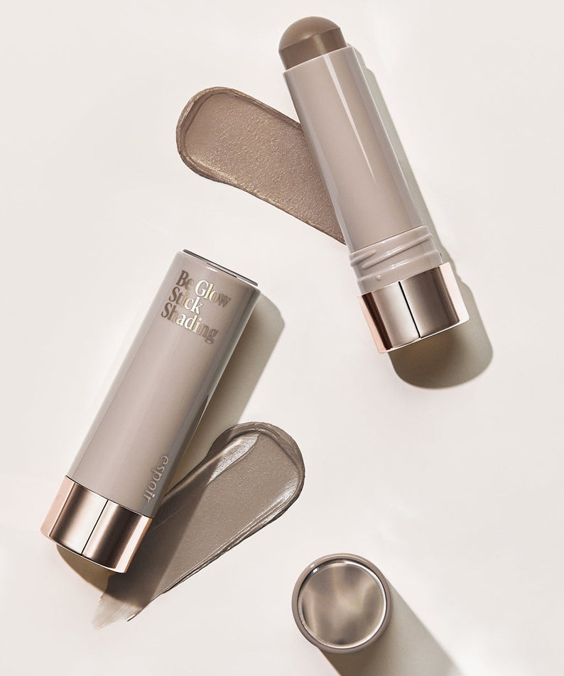 ESPOIR BE GLOW STICK SHADING pour un contouring parfait et lumineux, idéal pour une application précise et facile.