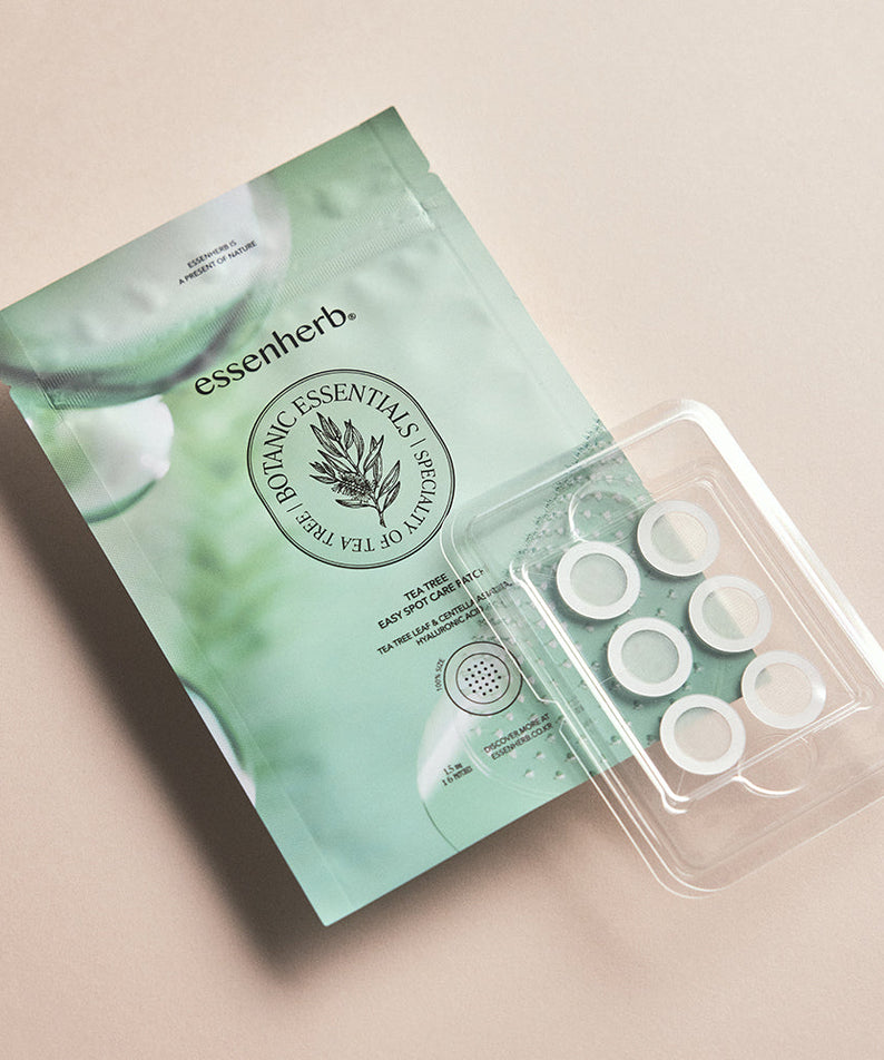 ESSENHERB Tea Tree Easy Spot Care Patch 6p disponible sur Ma petite Coree, ton Eshop 100% K-beauty en direct de Seoul