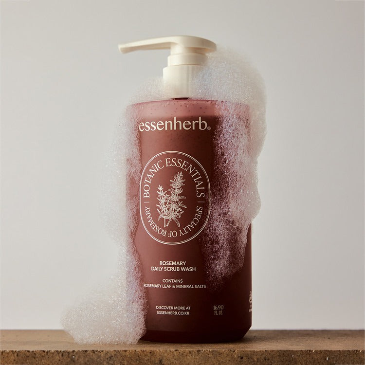 ESSENHERB  Rosemary Daily Scrub Wash 500ml