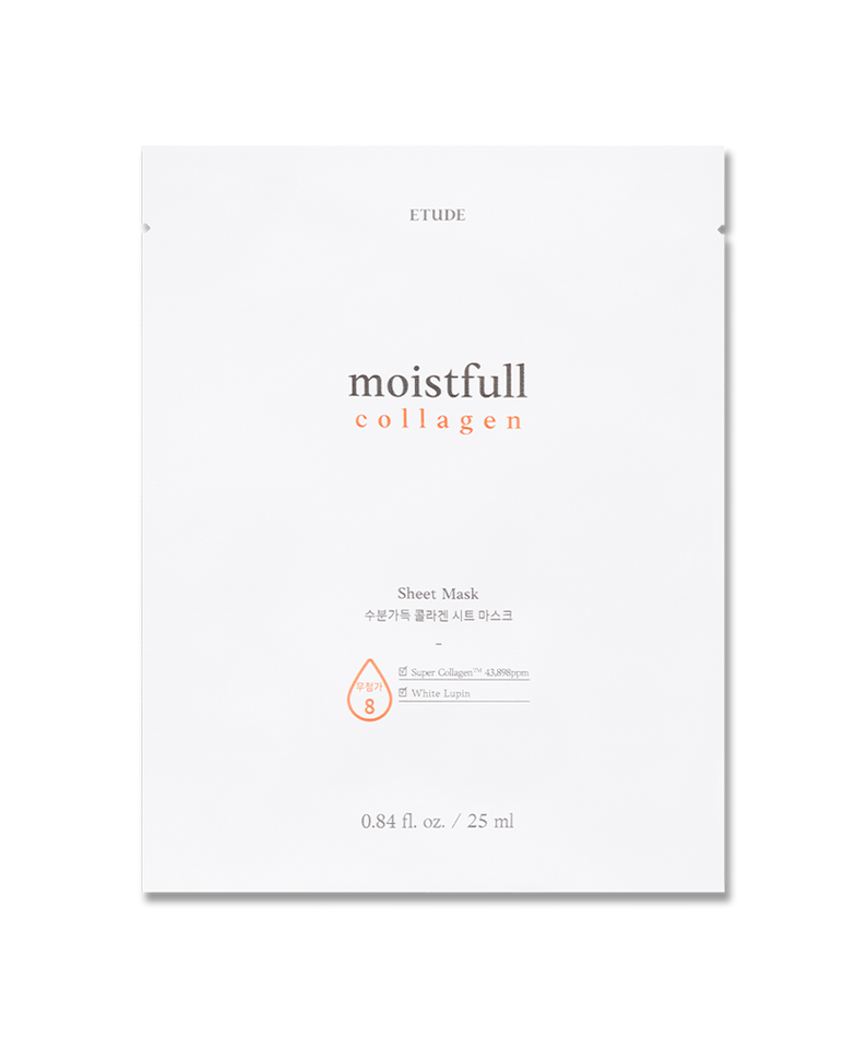 ETUDE Moistfull Collagen Sheet Mask disponible sur Ma petite Coree, ton Eshop 100% K-beauty en direct de Seoul