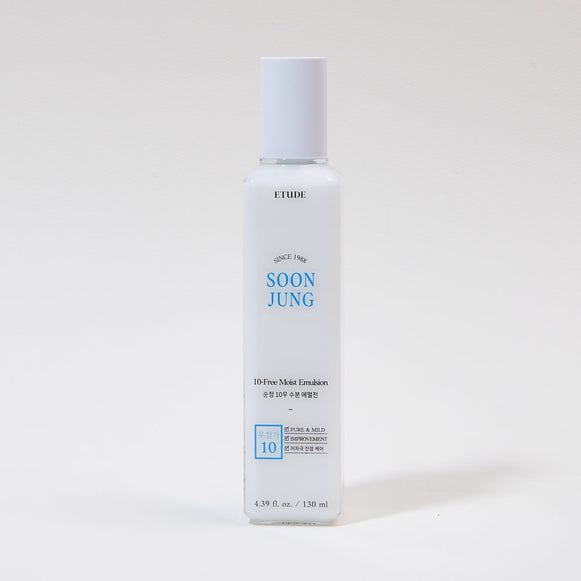 ETUDE SoonJung 10 Free Moist Emulsion 130ml disponible sur Ma petite Coree, ton Eshop 100% K-beauty en direct de Seoul