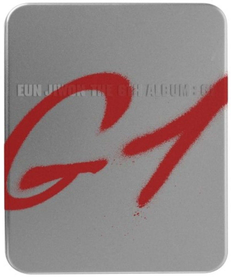 EUN JIWON - 6th Album [EUN JIWON THE 6TH ALBUM : G1] RED VER. - Album Kpop, pochette rouge sur fond gris