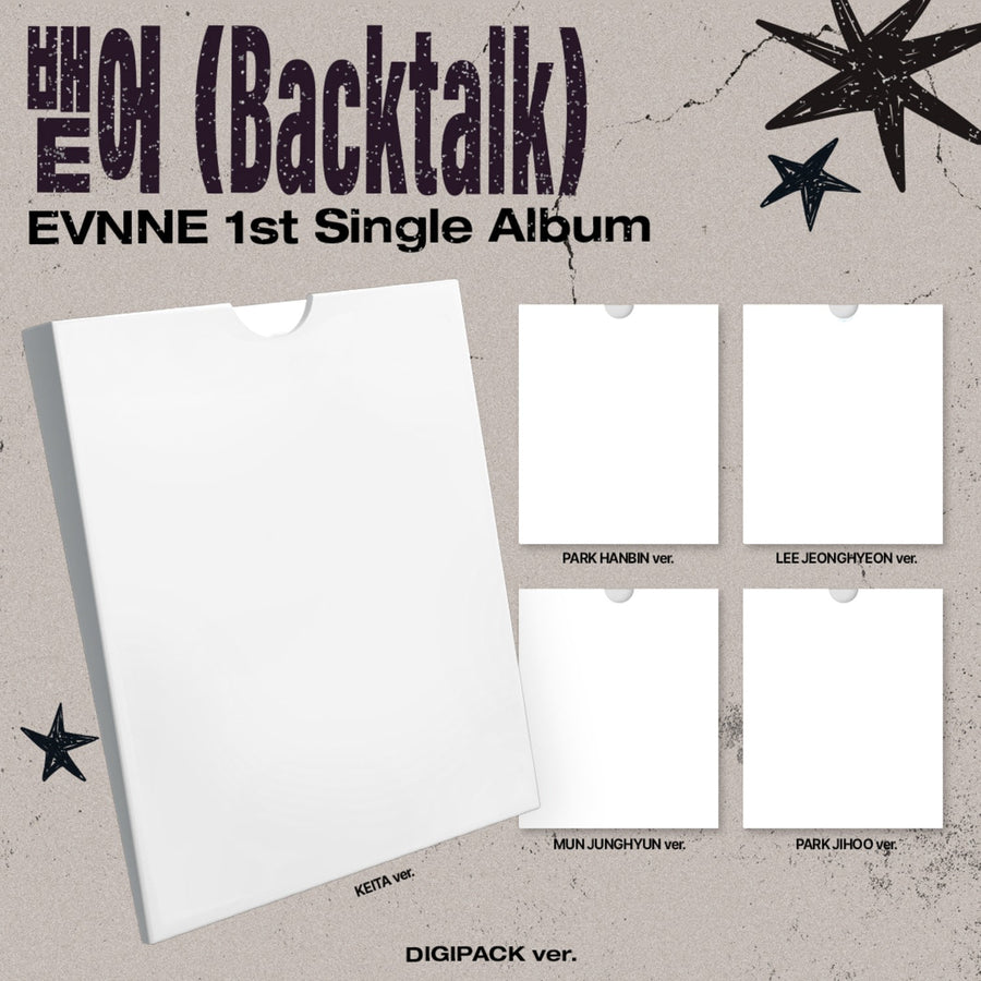 EVNNE - [Backtalk] (DIGIPACK ver.) (Random 1 of 5) - Album Kpop
