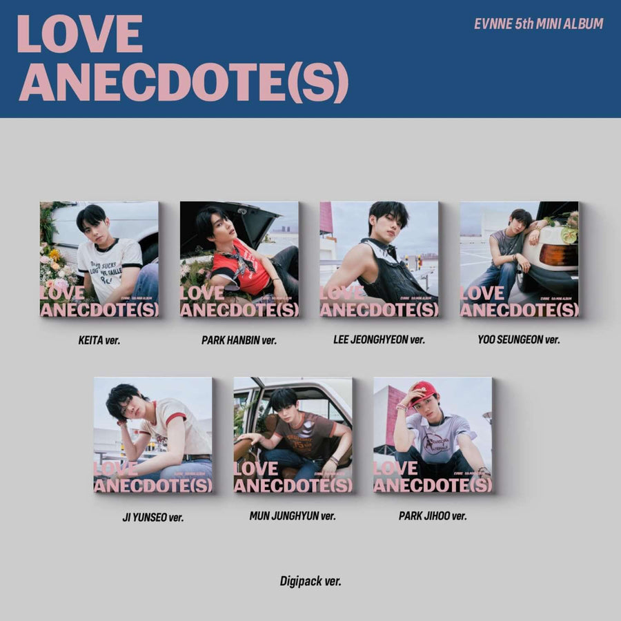 EVNNE - [LOVE ANECDOTE(S)] (Digipack ver.)(Random 1 of 7) - Album Kpop
