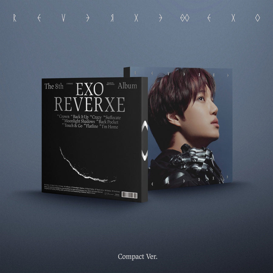 EXO - 8th Album [REVERXE] (Compact Ver.) (Random 1 of 6) - Album Kpop