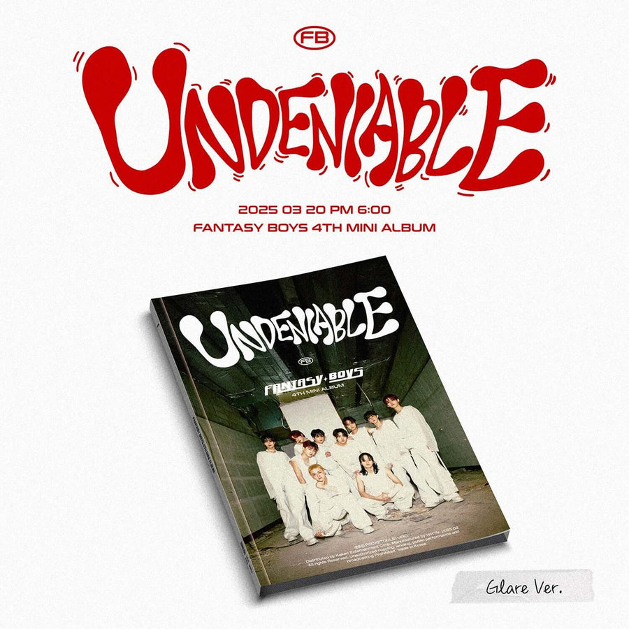 FANTASY BOYS - 4th Album [UNDENIABLE] (Glare ver.) - Album Kpop