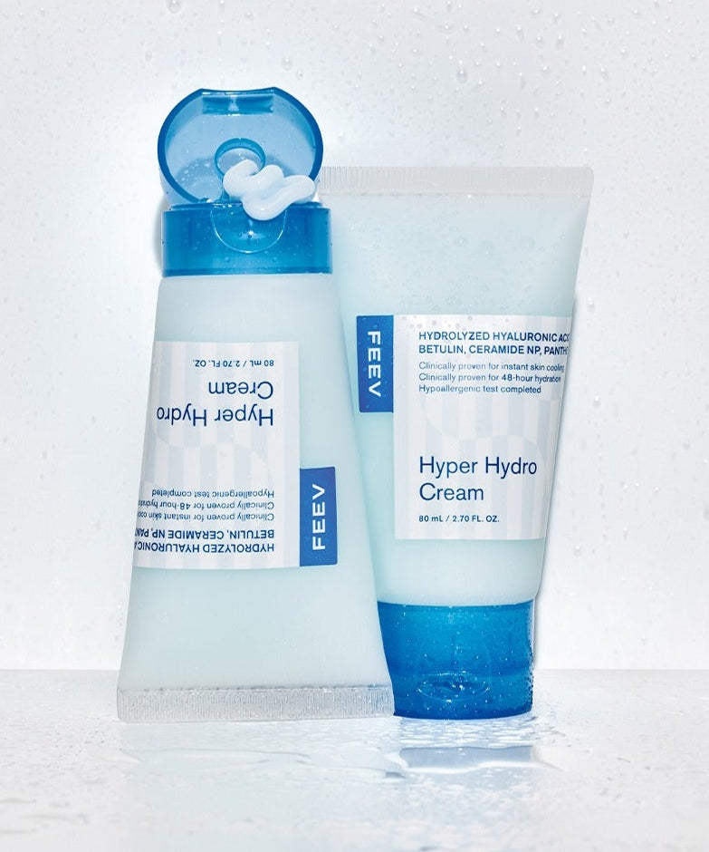 Crème hydratante FEEV Hyper Hydro Cream 80ml avec hydratation intense pour une peau éclatante. Parfait pour une routine beauté.