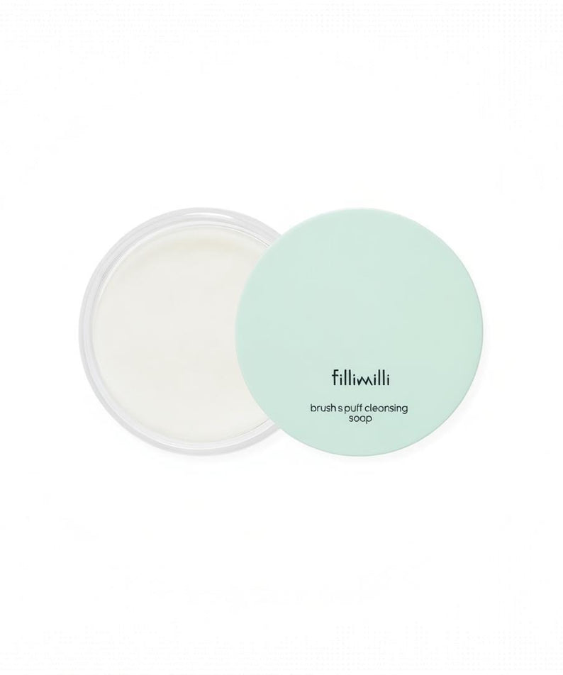 FILLIMILLI Brush & Puff Cleansing Soap (+Cleansing Pads)