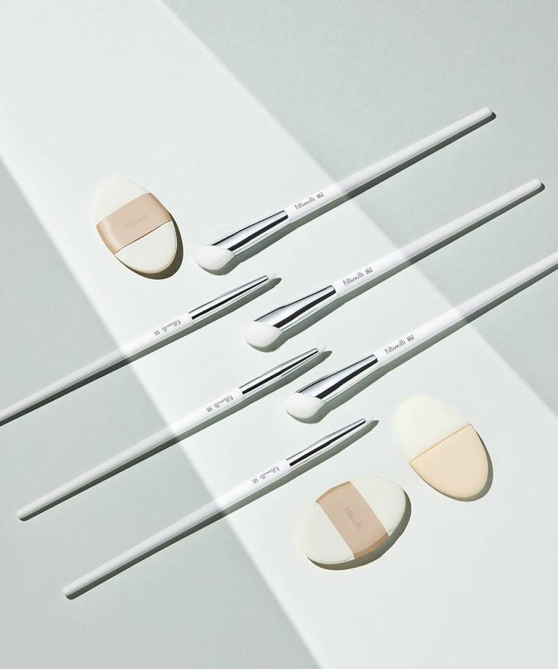 FILLIMILLI Detail Contour Brush Duo (+Free Fitting Contouring Dual Puff)
