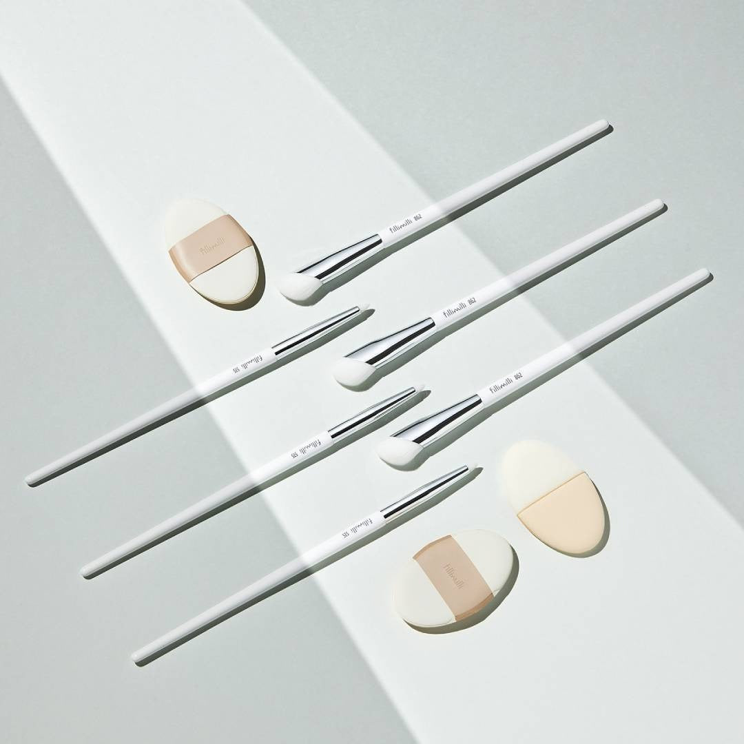 FILLIMILLI Detail Contour Brush Duo (+Free Fitting Contouring Dual Puff)
