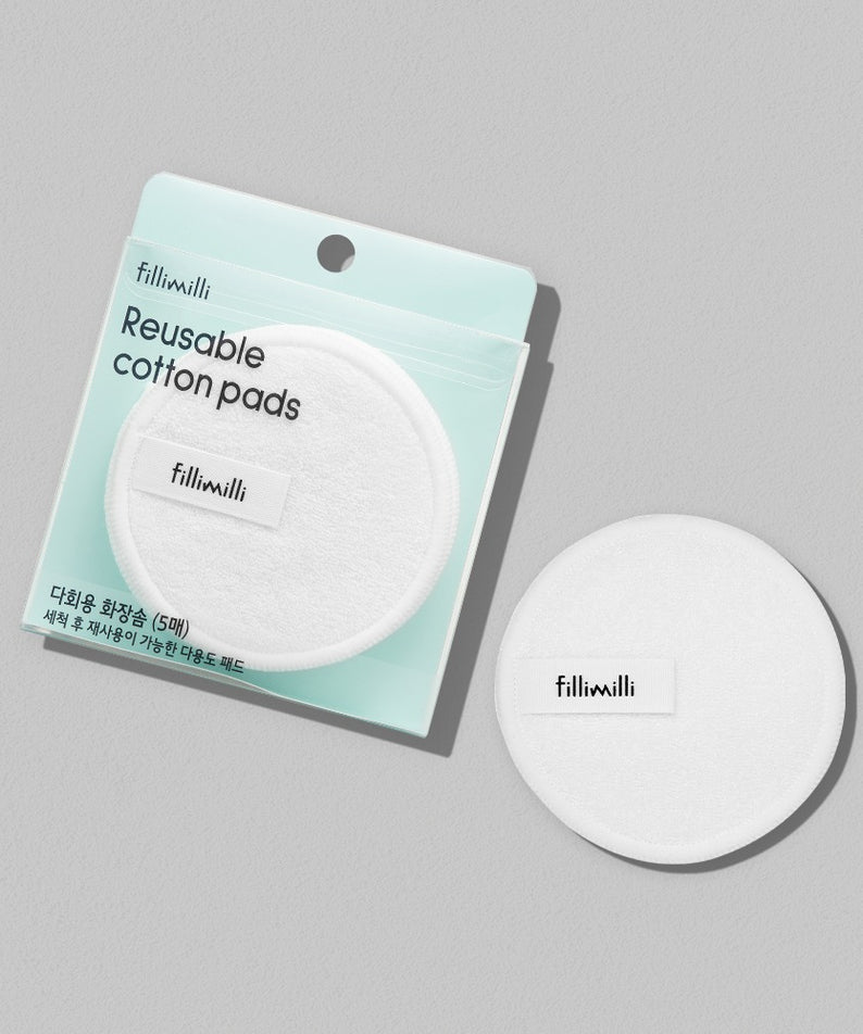 FILLIMILLI Reusable Cotton Pads 5P