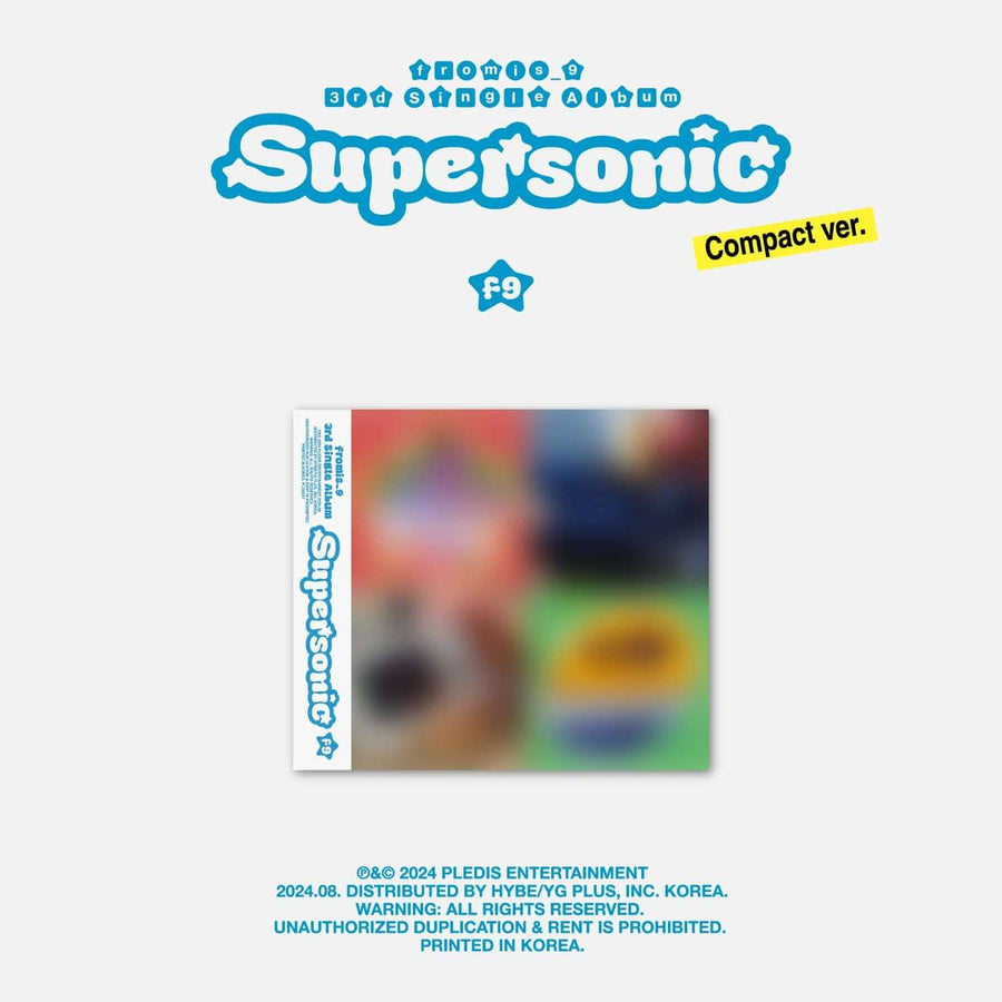 FROMIS_9 - 3rd Single Album [Supersonic] Compact ver. (Random) - Album Kpop