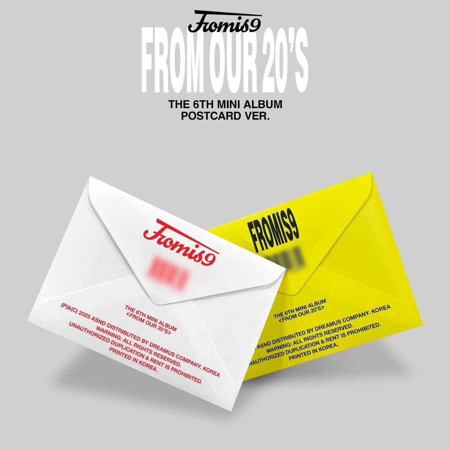FROMIS_9 - The 6th mini album [From Our 20’s] (Postcard Ver.) (Random 1 of 2) - Album Kpop