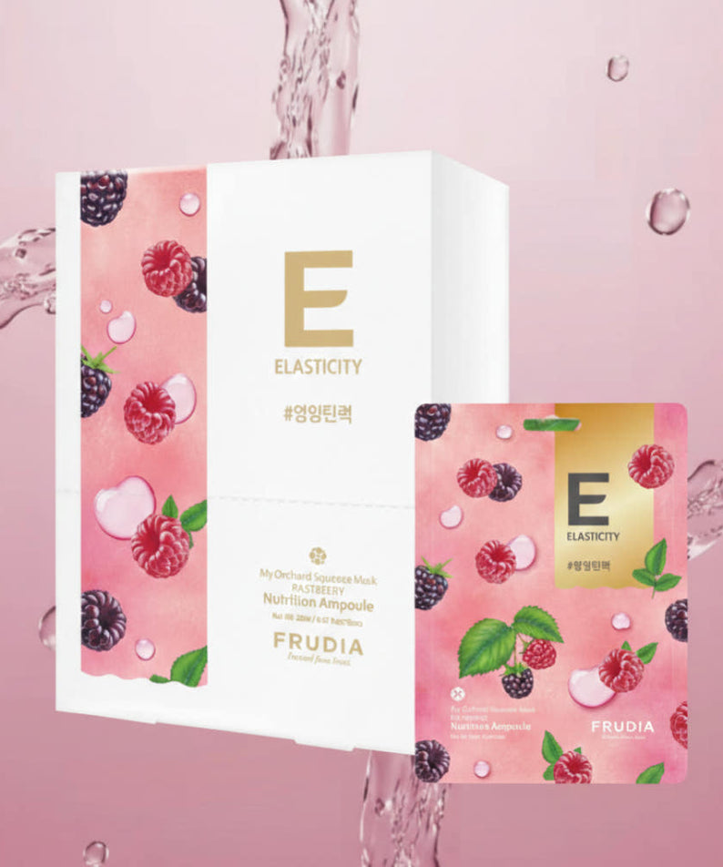 FRUDIA My Orchard Squeeze Mask Creamy Ampoule Raspberry (10 Sheets)