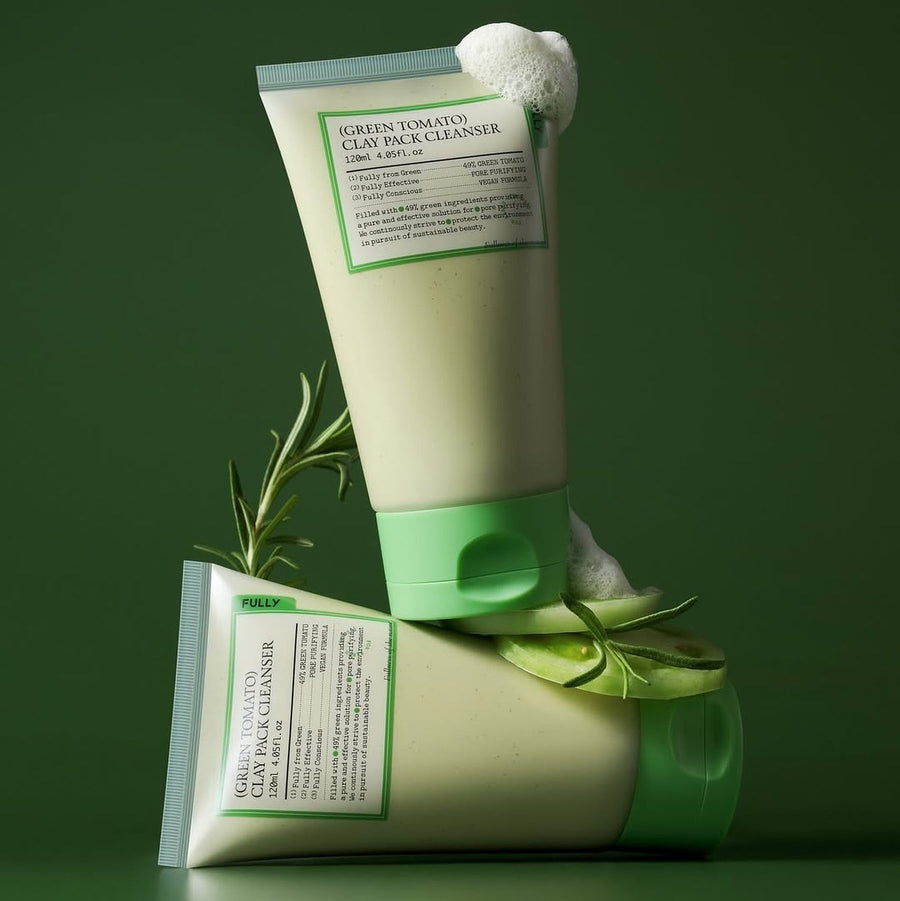 FULLY  Green Tomato Clay Pack Cleanser 120ml