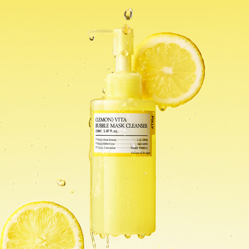 FULLY  Lemon Vita Bubble Pack Cleanser 150ml