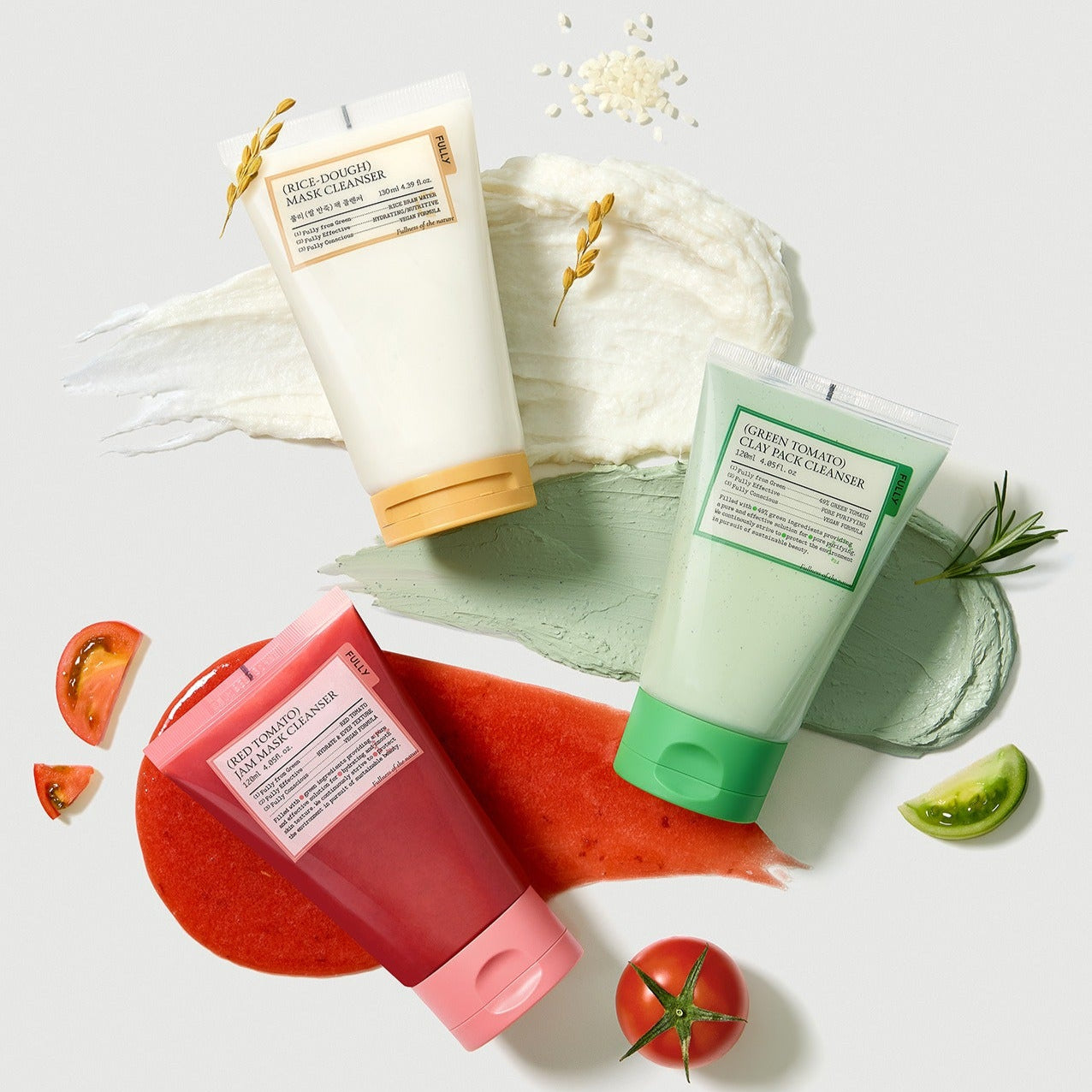 FULLY  Fully Pack Cleanser 3-piece set