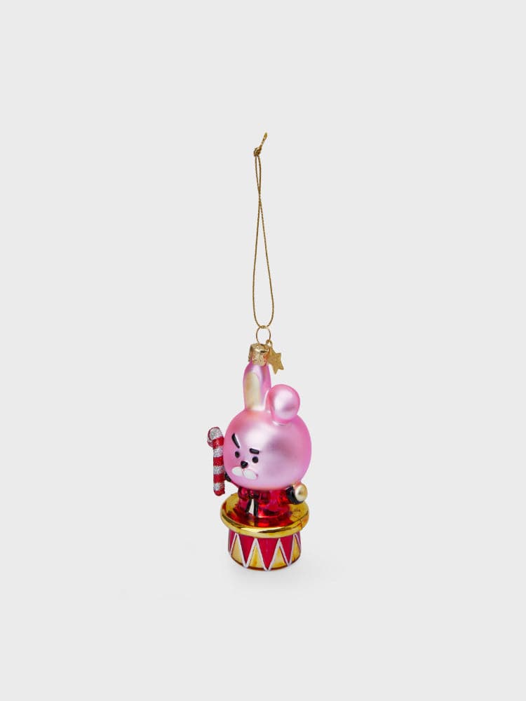 [Family Sale] BT21 VONDELS COOKY ORNARMENT porte-clés COOKY rose sur fond clair, accessoire officiel LINE FRIENDS