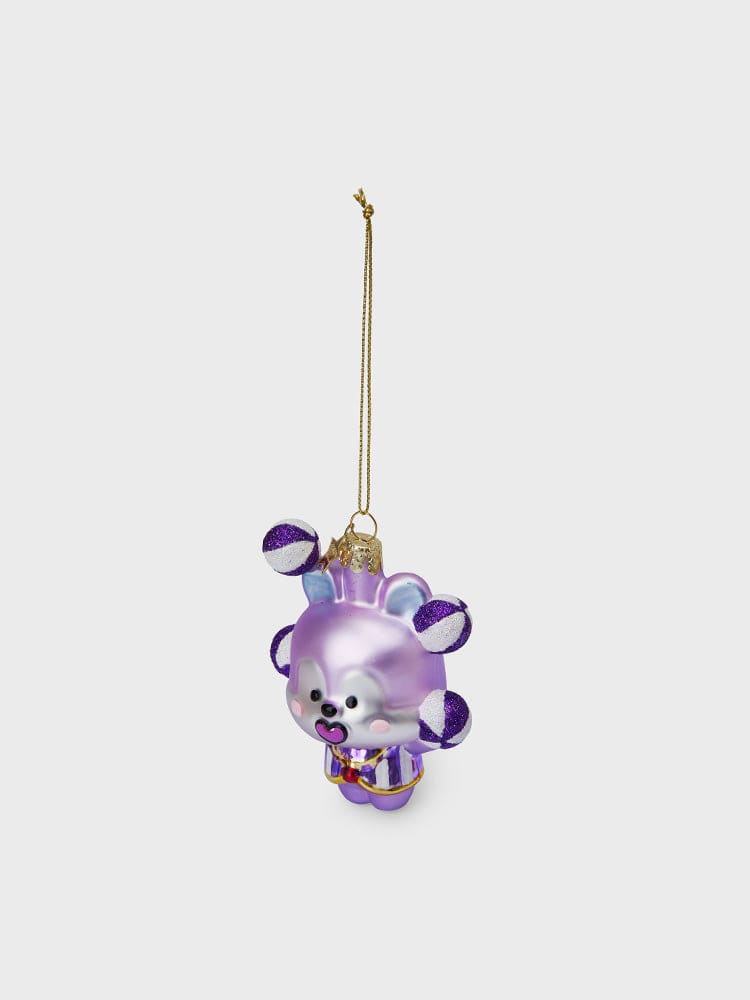 [Family Sale] BT21 VONDELS MANG ORNARMENT, porte-clés MANG poney danseur masqué BTS, accessoire LINE FRIENDS sur fond clair