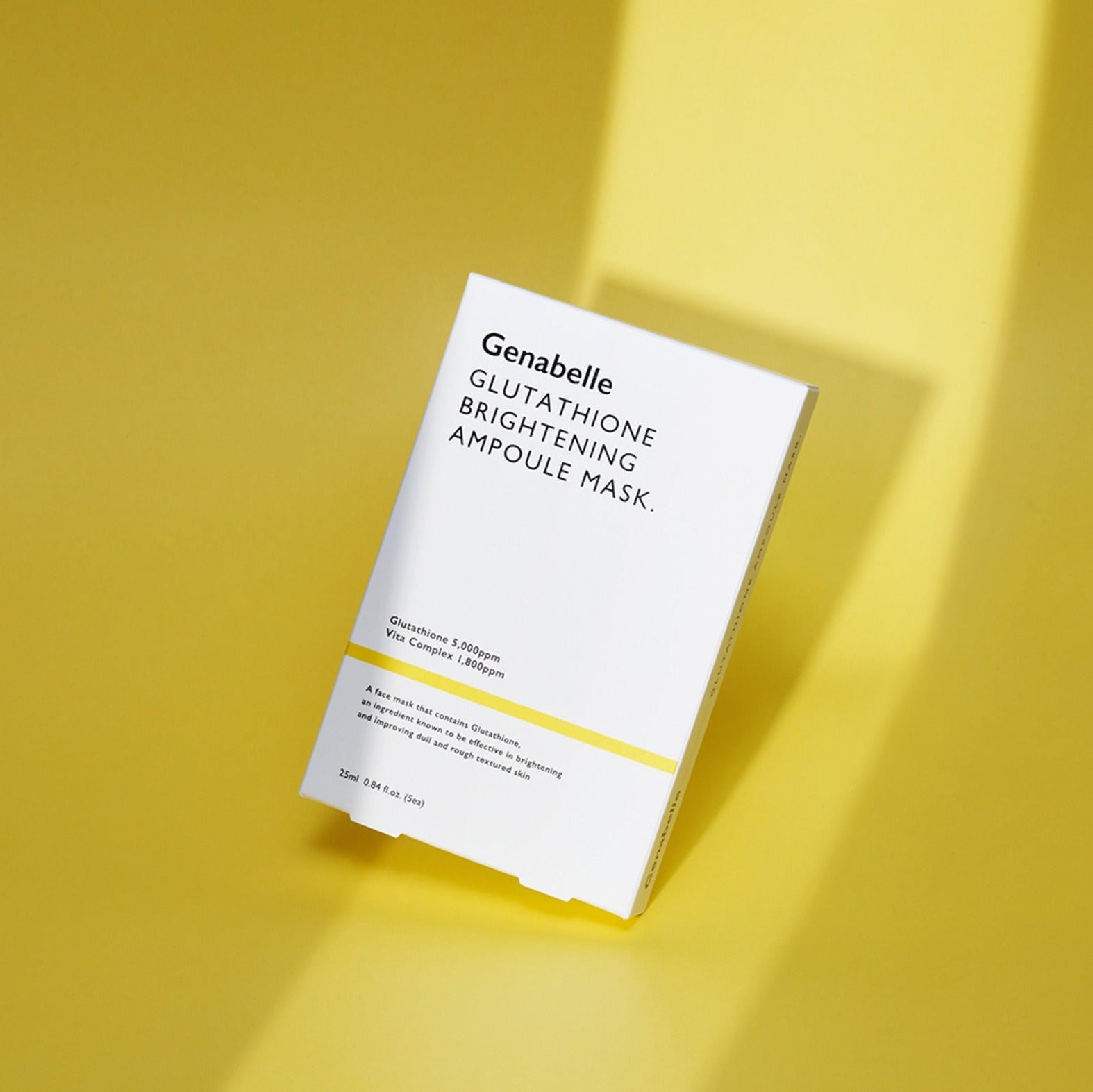 GENABELLE Glutathione Brightening Ampoule Mask 5ea