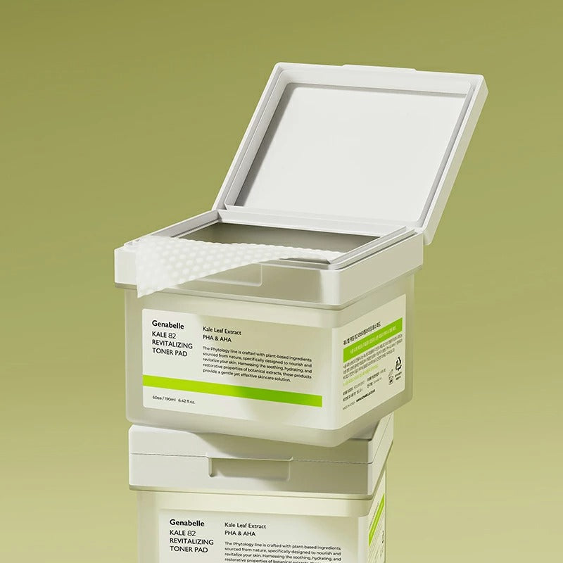 GENABELLE Kale 82 Revitalizing Toner Pad 60ea