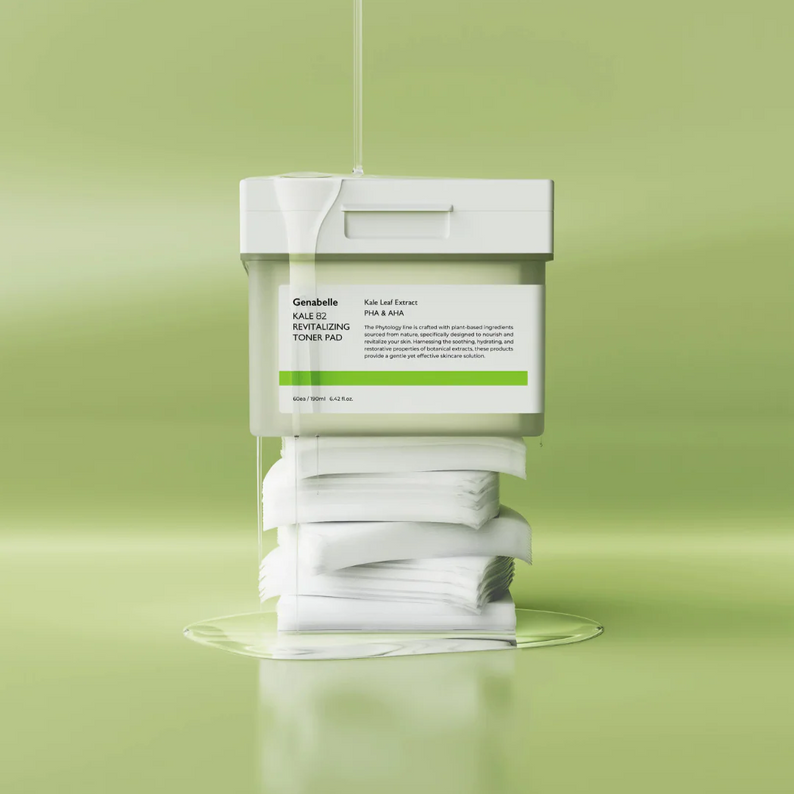 GENABELLE Kale 82 Revitalizing Toner Pad 60ea