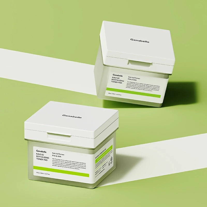 GENABELLE Kale 82 Revitalizing Toner Pad 60ea