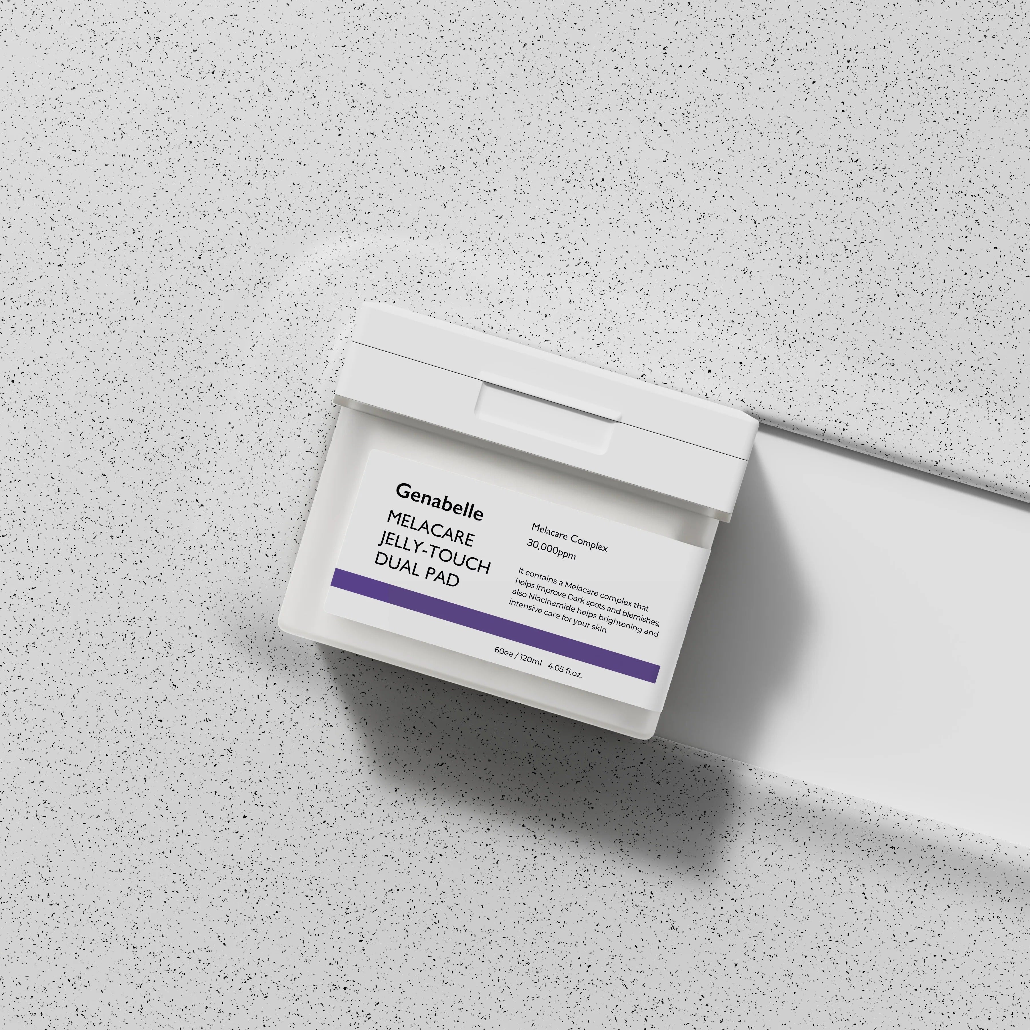 GENABELLE Melacar Jelly Touch Dual Pad 60ea