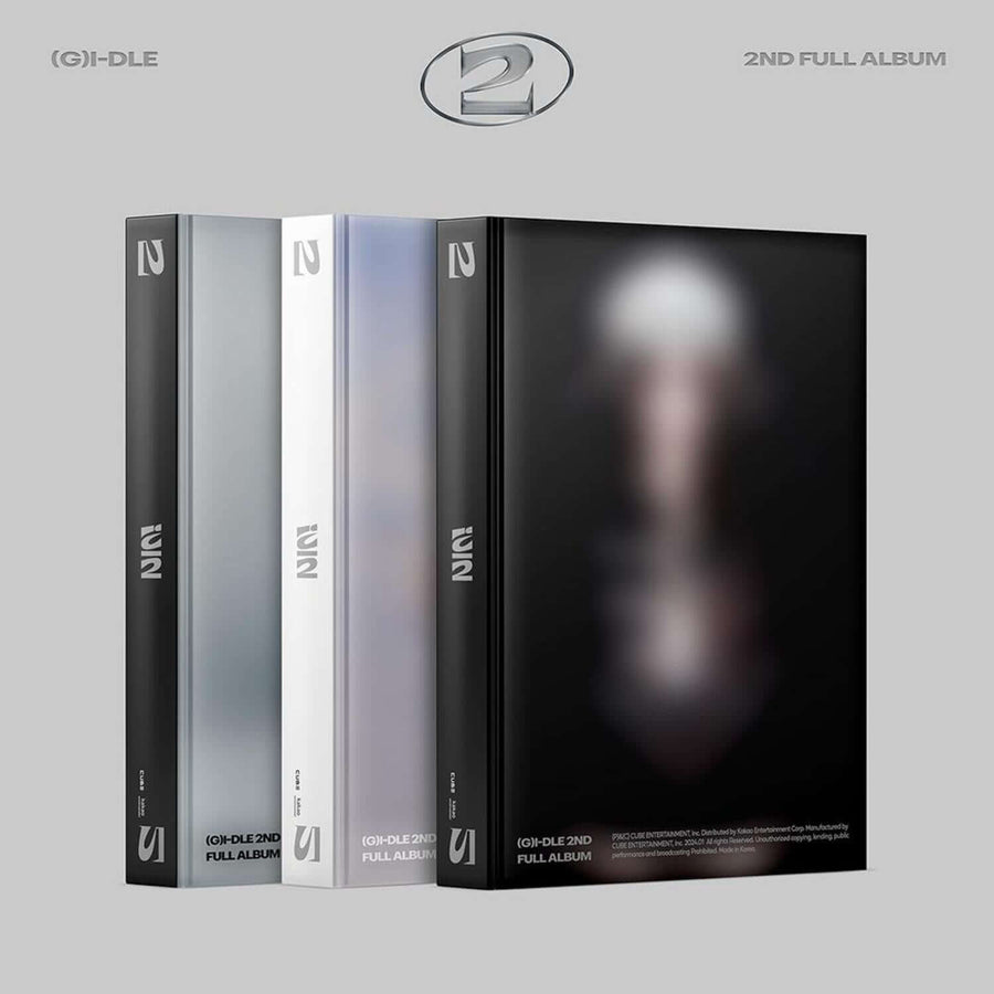 (G)I-DLE - 2nd Album [2] (0 Ver. / 1 Ver. / 2 Ver.) (Random 1 of 3) - Album Kpop
