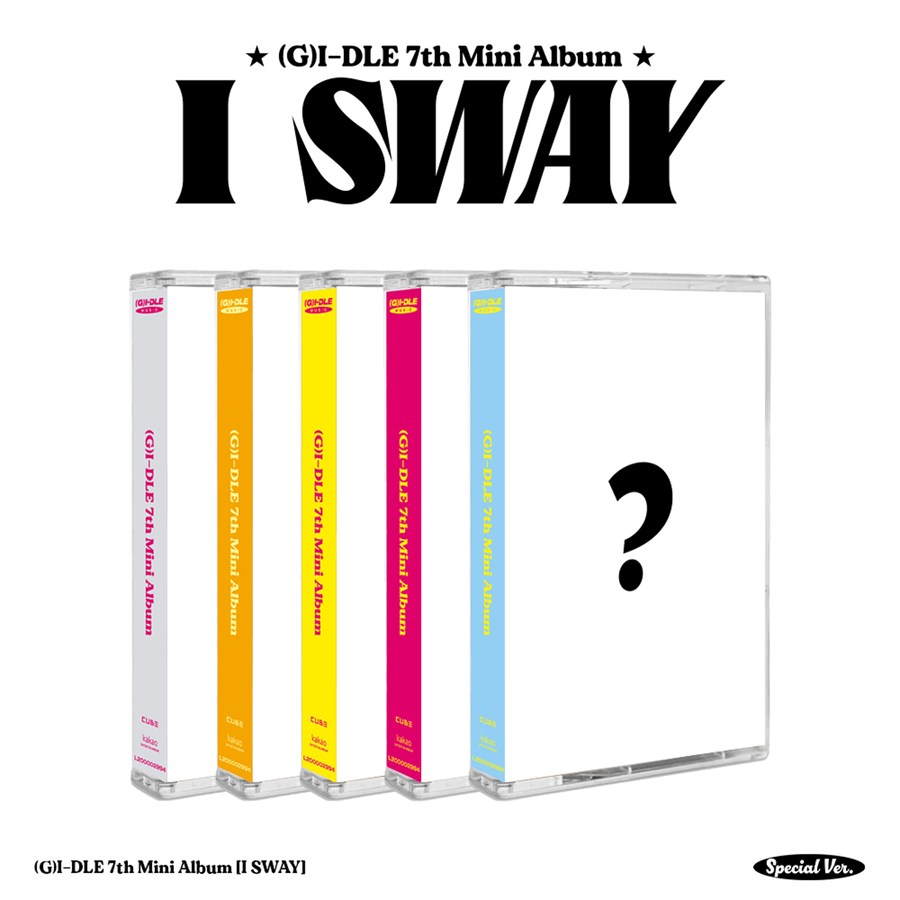 (G)I-DLE - 7th Album [I SWAY] (Special Ver.) (MC / 5) (Random) - Album Kpop