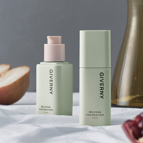 GIVERNY Milchak Foundation Cover 30ml disponible sur Ma petite Coree, ton Eshop 100% K-beauty en direct de Seoul