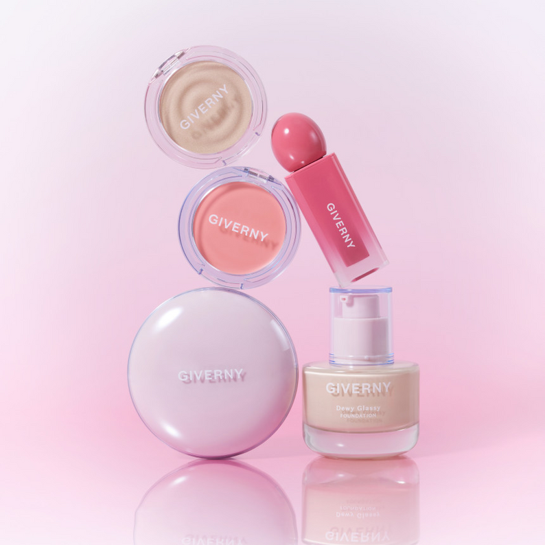 GIVERNY Dewy Glassy Foundation 30ml (SPF38, PA++)