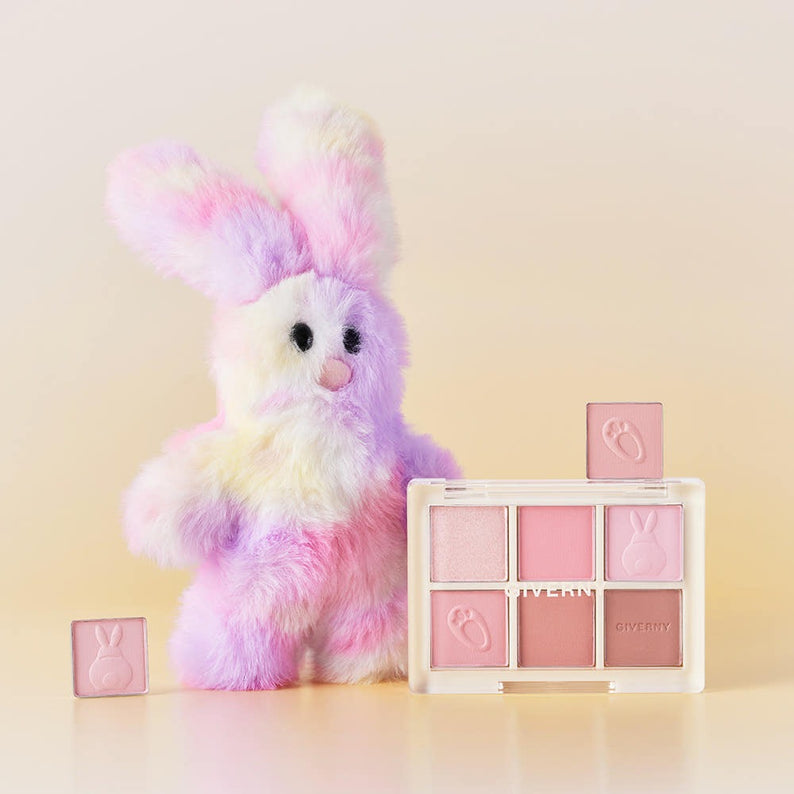 GIVERNY Soft Eye Palette 6-Color 5g (3 Colors)